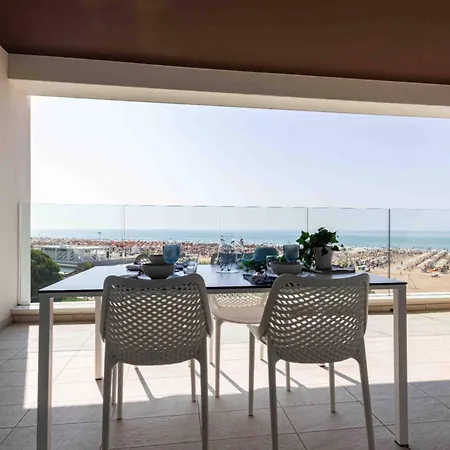 Modern With Stunning Seaview Terrace Daire Bibione
